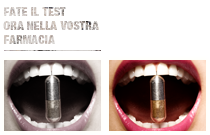 Fate il test ora nella vostra farmacia
